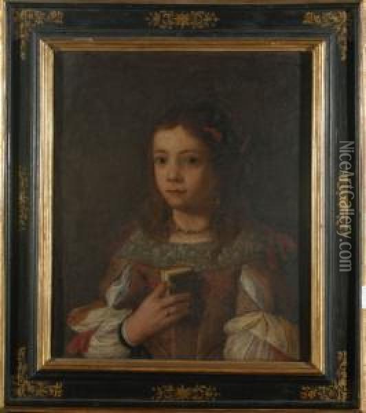 Ritratto Di Fanciulla Oil Painting - Carlo Ceresa