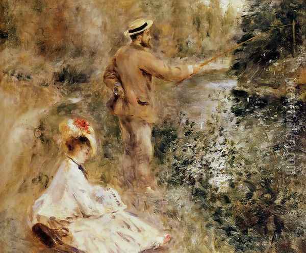 The Fisherman Oil Painting - Pierre Auguste Renoir
