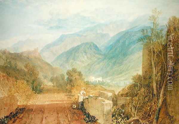 Bonneville, c.1803 Oil Painting - Joseph Mallord William Turner