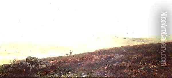 Grouse Shooting - Walking Up Oil Painting - Edward Robert Smythe