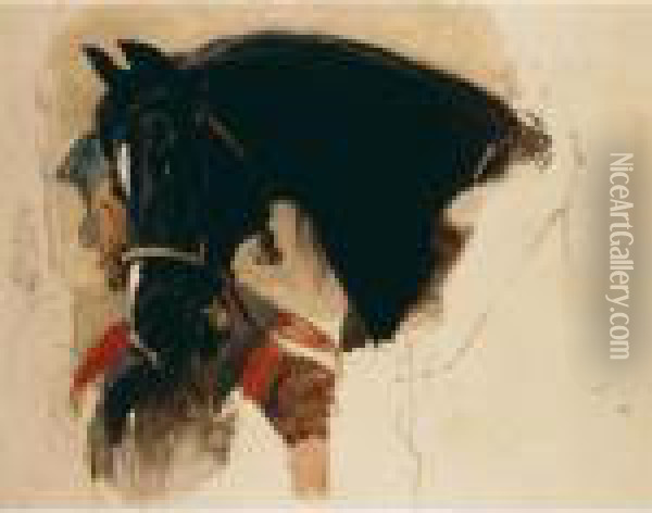 My Horse Oil Painting - Landseer, Sir Edwin