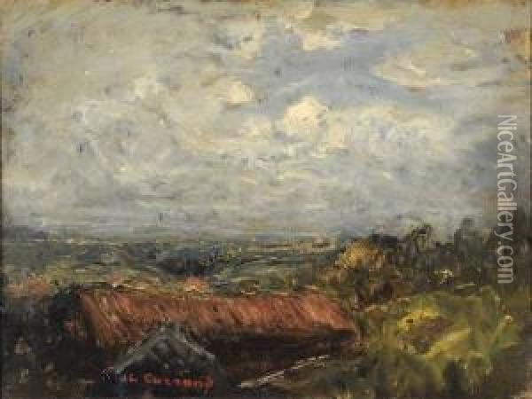 Environ De Lyon Oil Painting - Louis Hilaire Carrand