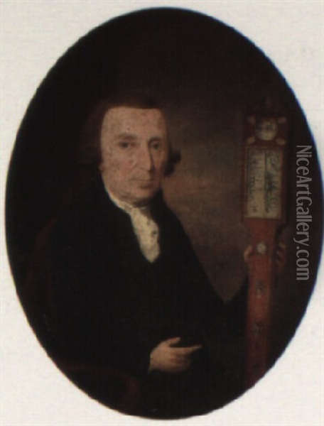 Portrait Of Henry Lomas Of Adlington Hall Oil Painting - Thomas Hickey