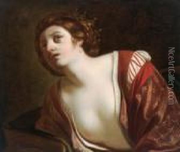 Attribuito Didone Oil Painting - Guercino