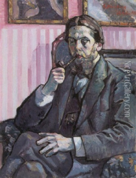 Portrait D'homme Oil Painting - Medard Maertens