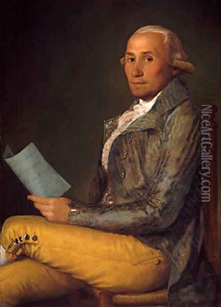 Don Sebastien Martyez y Pez Oil Painting - Francisco De Goya y Lucientes