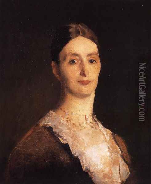 Mrs. Thomas Edward Vickers Oil Painting - John Singer Sargent