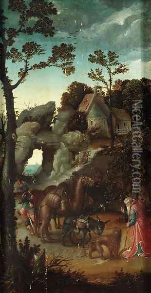 The Legend of Saint Jerome and the Animals Oil Painting - Jan Wellens de Cock