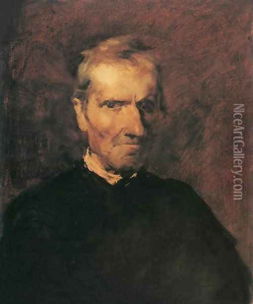 Teacher 1882 Oil Painting - Mihaly Munkacsy