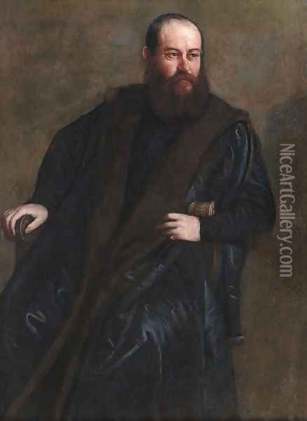 Portrait of a gentleman Oil Painting - Paolo Veronese (Caliari)