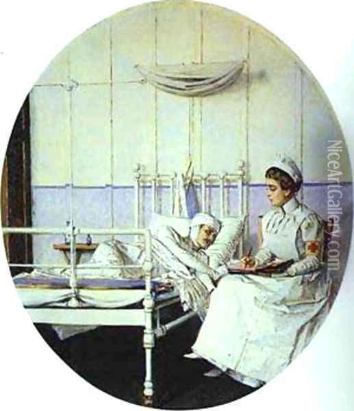 Letter To Mother 1901 Oil Painting - Vasili Vasilyevich Vereshchagin