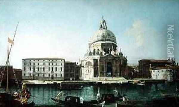 Santa Maria della Salute Venice Oil Painting - Michele Marieschi