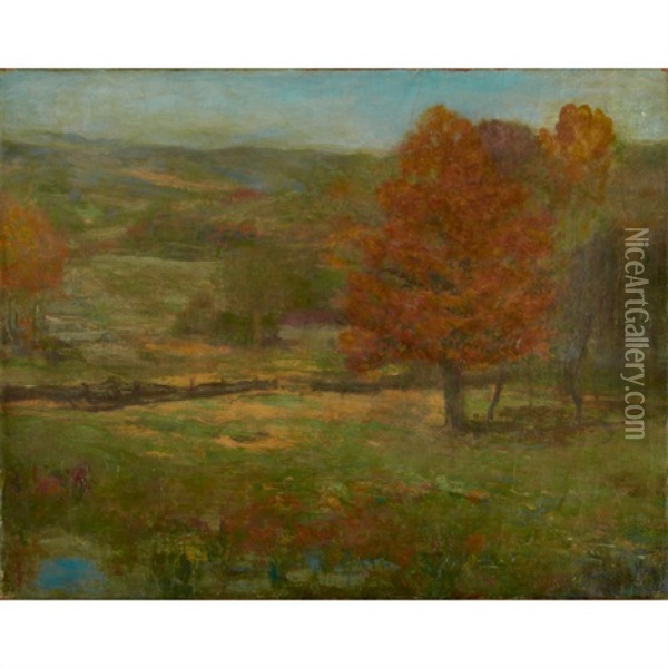 Landscape Oil Painting - James S. King