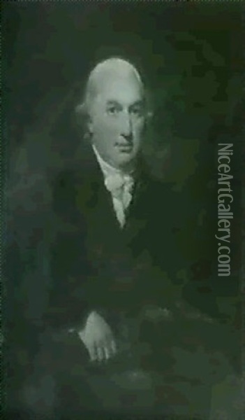 Portrait Of William Sibbald Of Gladswood Oil Painting - Sir Henry Raeburn