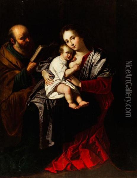 Die Heilige Familie Oil Painting - Gerard Seghers