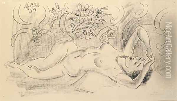 Nu. etude de Torsion du Corps Oil Painting - Henri Matisse