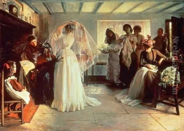 The Wedding Morning Oil Painting - John Henry Frederick Bacon