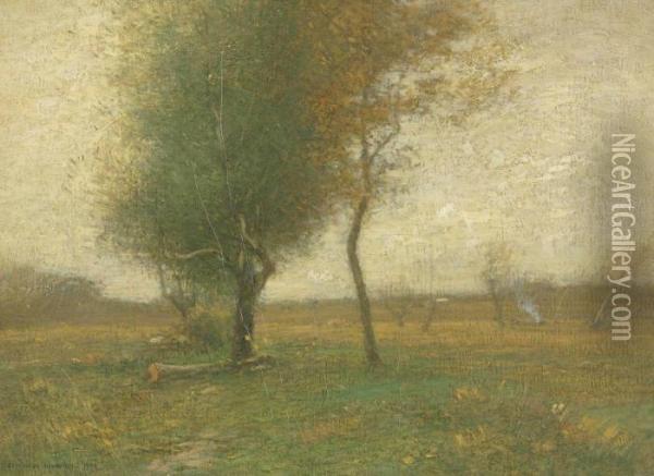 Warm October Afternoon Oil Painting - John Francis Murphy