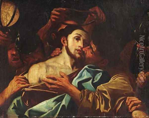 The Betrayal of Christ Oil Painting - Ludovico Carracci