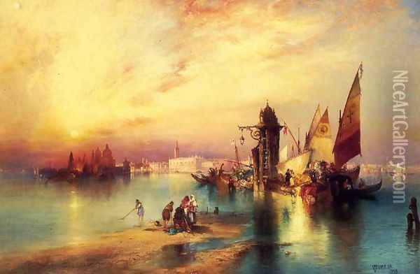 Venice IV Oil Painting - Thomas Moran