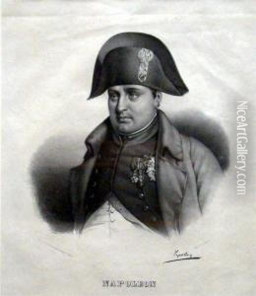 Napoleon Oil Painting - Ludwig Theodor Zollner