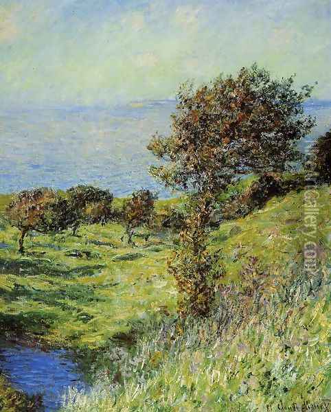 Gust Of Wind Oil Painting - Claude Oscar Monet