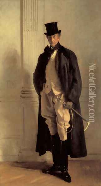 Lord Ribblesdale Oil Painting - John Singer Sargent