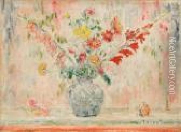 Fleurs Et Coquilles Oil Painting - James Ensor