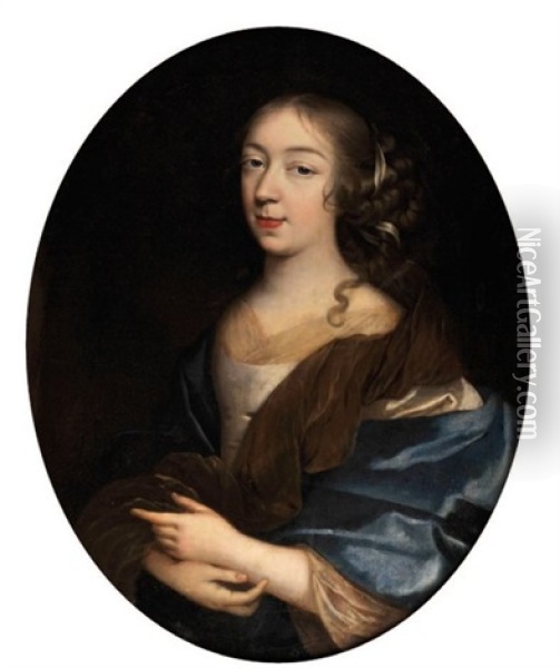 Portrait De Femme Oil Painting - Philippe de Champaigne