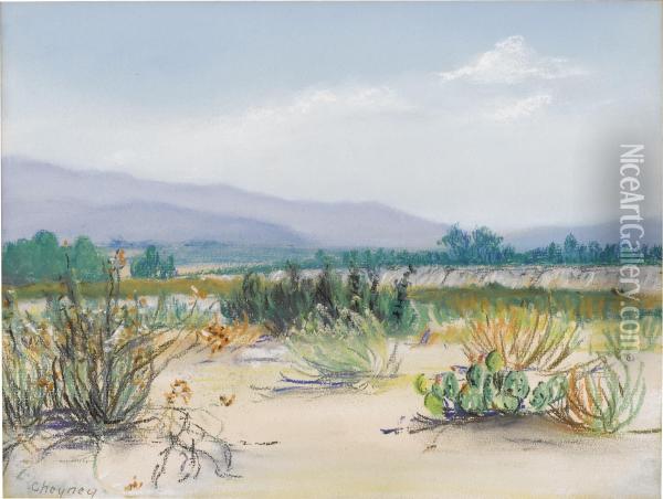 Southwest Desert Oil Painting - Russell Cheney