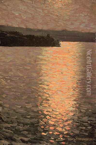 Stormy Evening Oil Painting - Tom Thomson