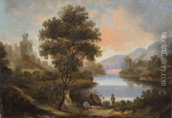 Kalur Thamesi Joe Kaldal, Taamal Windsori Loss Oil Painting - George Vincent