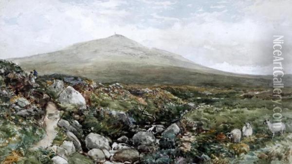 Extensive Landscape Oil Painting - Edmund Morison Wimperis