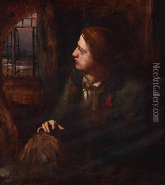 The Watcher Oil Painting - Sir William Quiller Orchardson