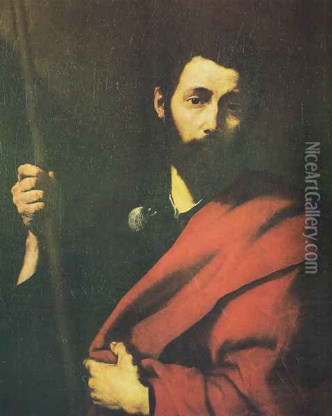 Santiago, the older Oil Painting - Jusepe de Ribera