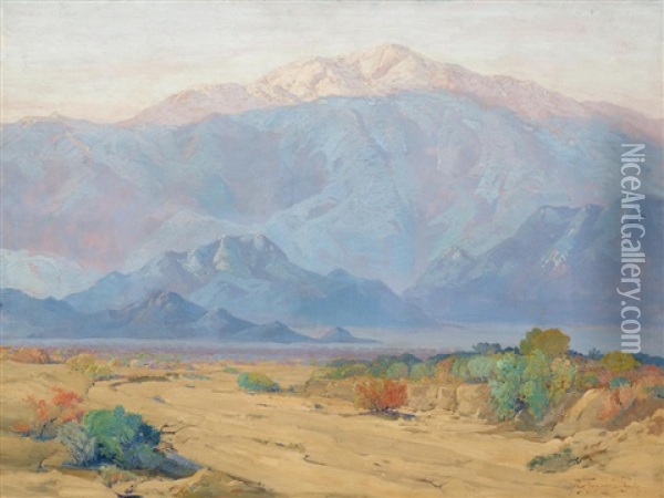 Mt. San Jacinto Oil Painting - Fred Grayson Sayre