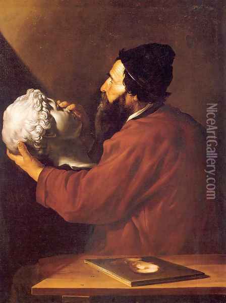 Allegory of Touch 1613 Oil Painting - Jusepe de Ribera