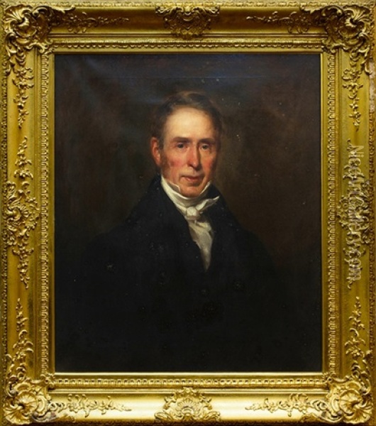 Portrait Of Bailie Duncan Mccorkindale Oil Painting - Daniel McNee