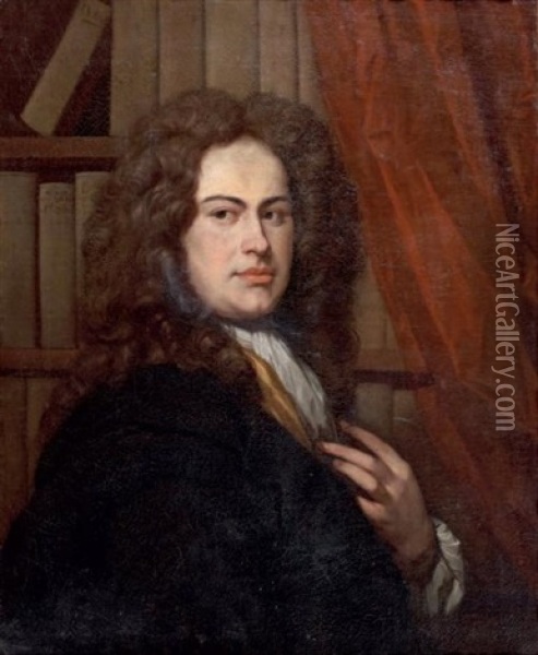 Portrait D'homme Oil Painting - Philip van Dyk