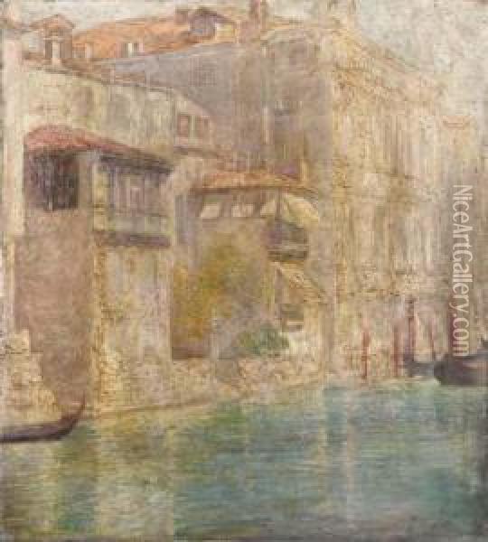 Venezia Oil Painting - Pietro Mengarini