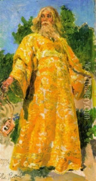 Kirkon Mies Oil Painting - Ilya Repin