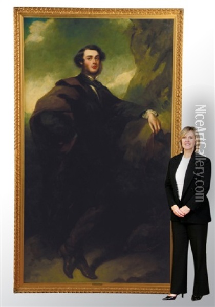 Portrait Of Sir George Jenkinson Oil Painting - Richard Buckner