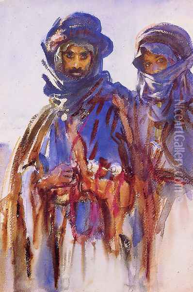 Bedouins Oil Painting - John Singer Sargent