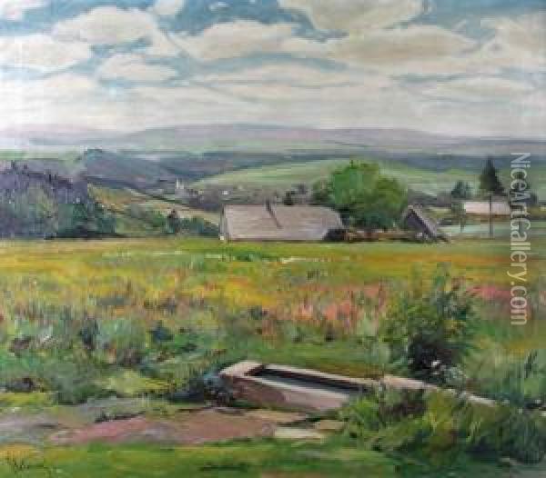 Spring Oil Painting - Josef Stolovsky