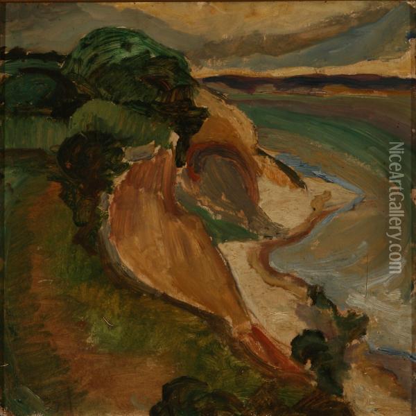 Landscape Oil Painting - Poul Jerndorff
