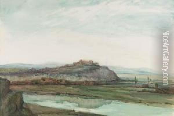 Stirling Castle Oil Painting - Andrew F. Affleck