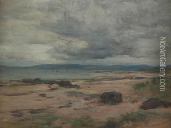 'drumadoon Bay, Arran' Oil Painting - James Lawton Wingate