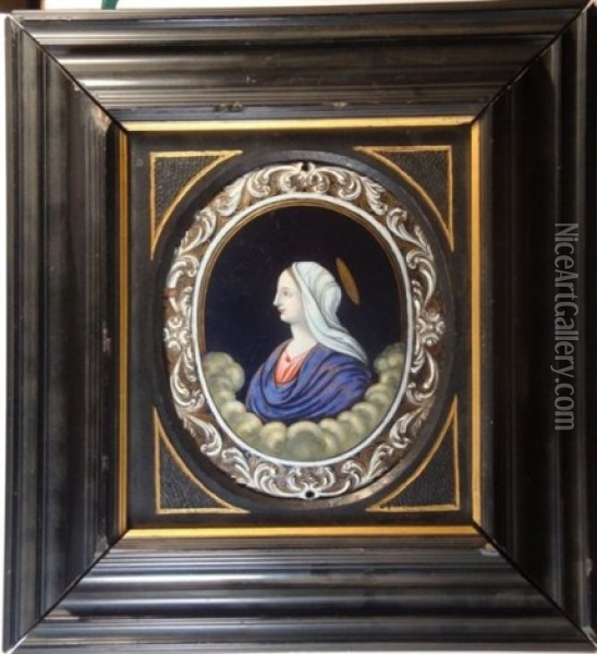 Sainte Oil Painting - Jacques Laudin the Younger