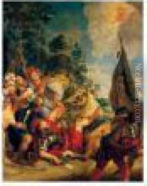 The Conversion Of Saul Oil Painting - Gaspar De Crayer