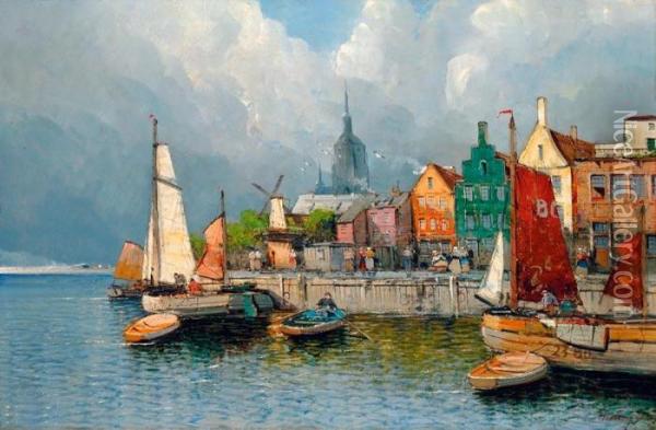 Kikotoreszlet Oil Painting - Hans Johann Wagner